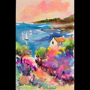 Sea Side Cottage <em>7'' x 4.5''</em>
