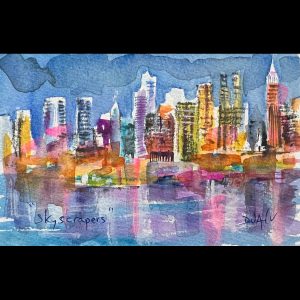 Skyscrapers <em>4.5'' x 7''</em>