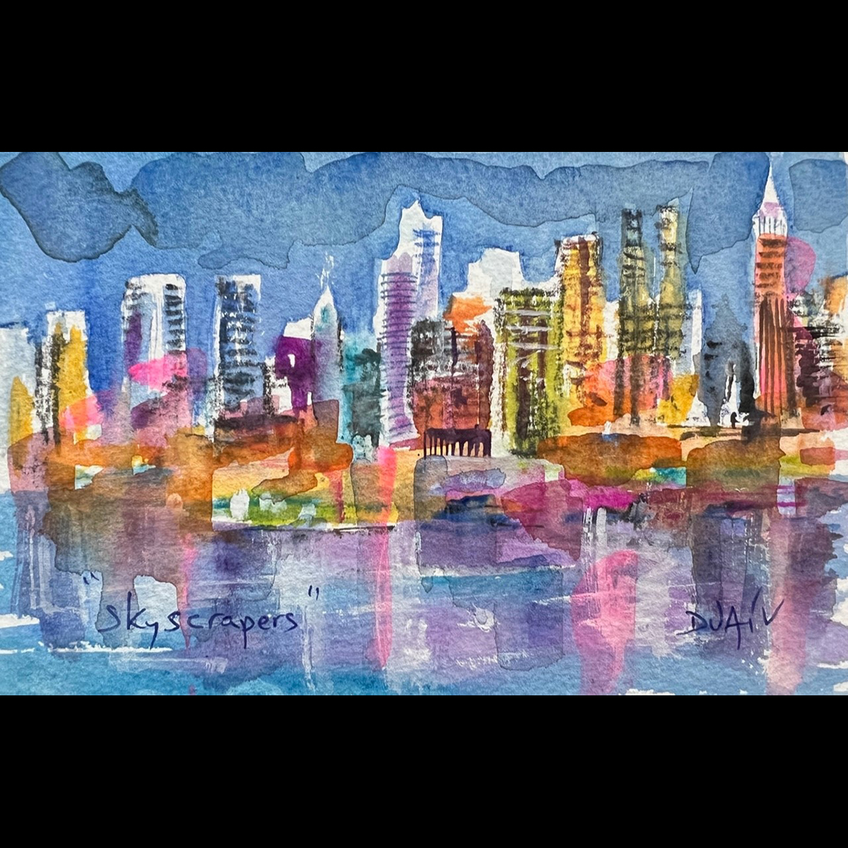 Skyscrapers <em>4.5'' x 7''</em>