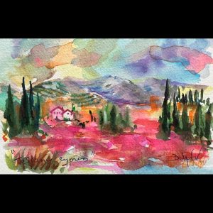 Toscany Cypress <em>4.5'' x 7''</em>