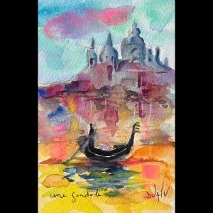 Une Gondole <em>7'' x 4.5''</em>