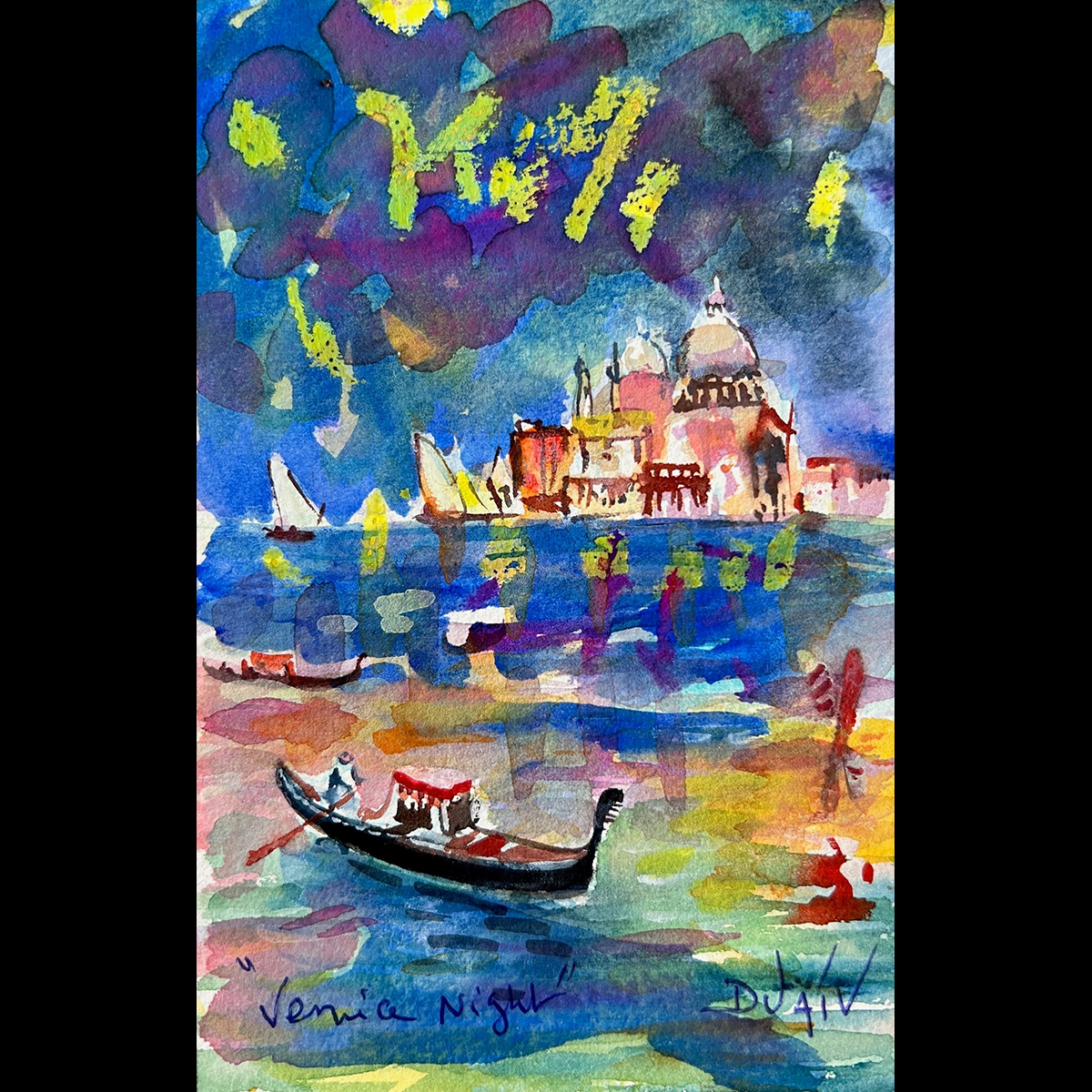 Venice Night <em>7'' x 4.5''</em>