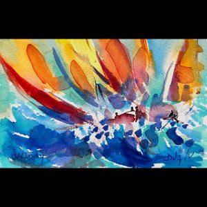 Windy Sea <em>4.5'' x 7''</em>