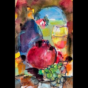 Wine <em>7'' x 4.5''</em>