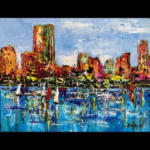 Vue de Boston Reflexion 11'' x 14'' - SOLD