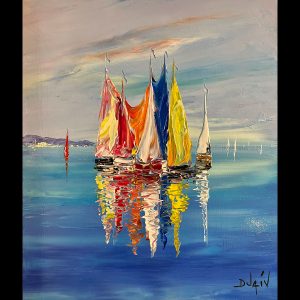 Petite Voile Rouge 21'' x 18''