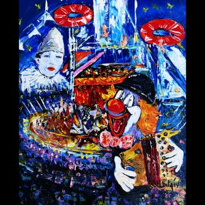Au Cirque 24'' x 20''
