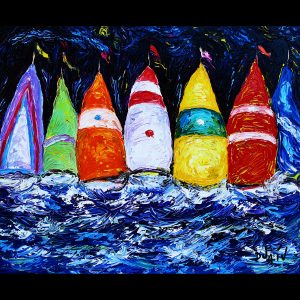 Bleu Regates 20'' x 24''