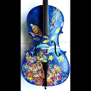 DUAIV Cello Beethoven 5th - 48''x17''x12'' (Commission)