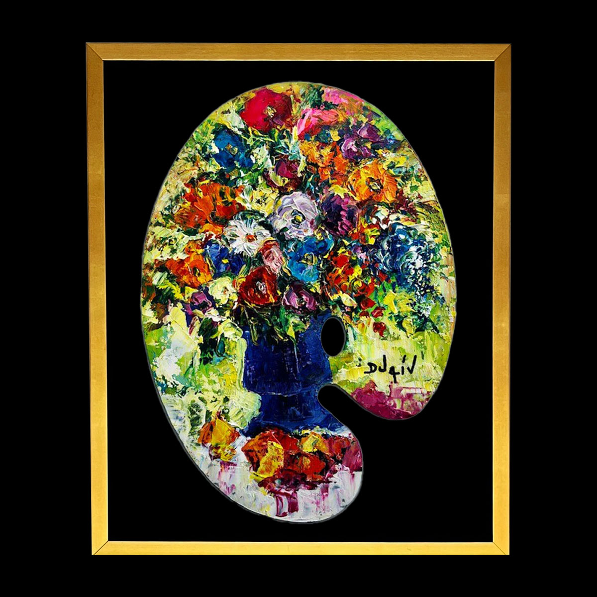 DUAIV Smelling Flowers Palett 24'' x 17''
