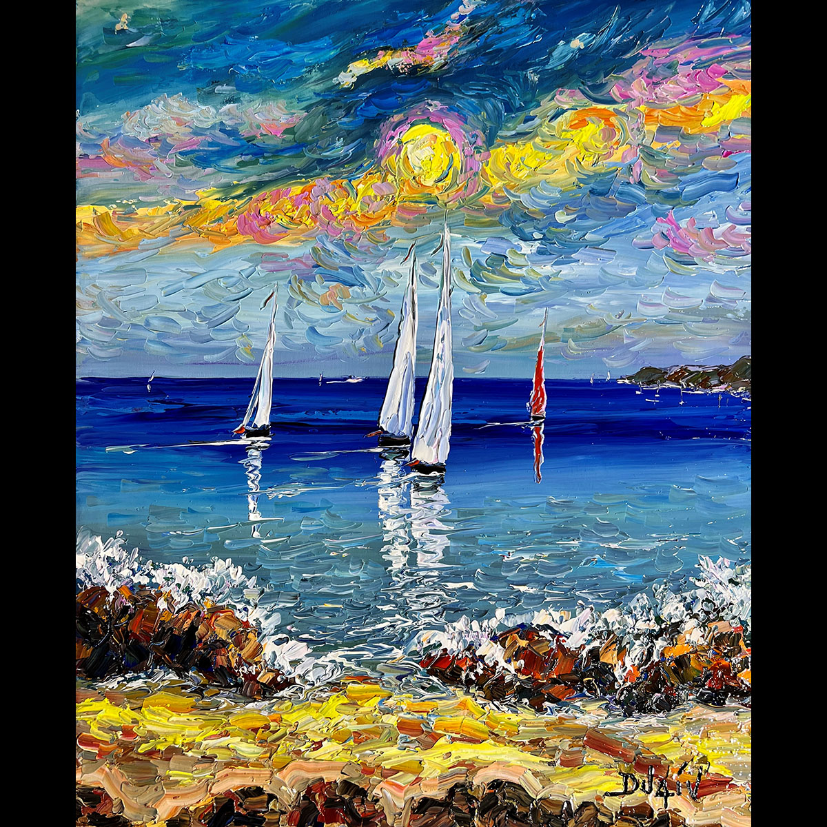 Les Rochers 24'' x 20''