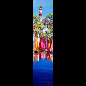 Lighthouse Love 56'' x 14''