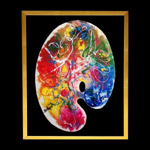 Palett Abstract Palett 24'' x 17''