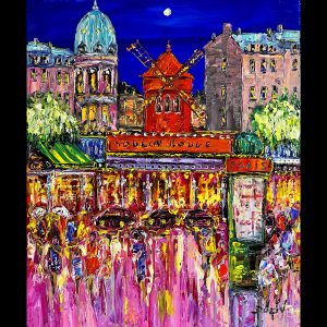 Paris de Nuit 24'' x 20''