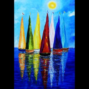 Sailing Day 2 72'' x 48''