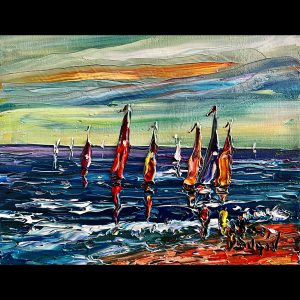 Soir de Plage 8'' x 10''