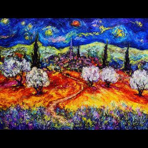 Sur le Chemin de Van Gogh 38'' x 51''