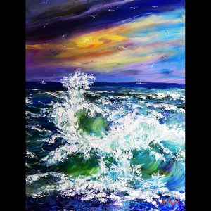 The Waves 40'' x 30''