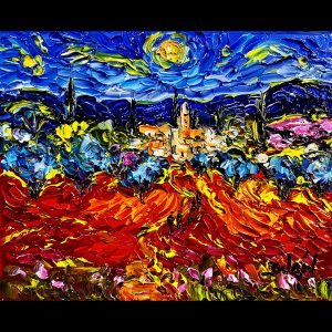 L enchanteur Rouge 8''x10'' - comission