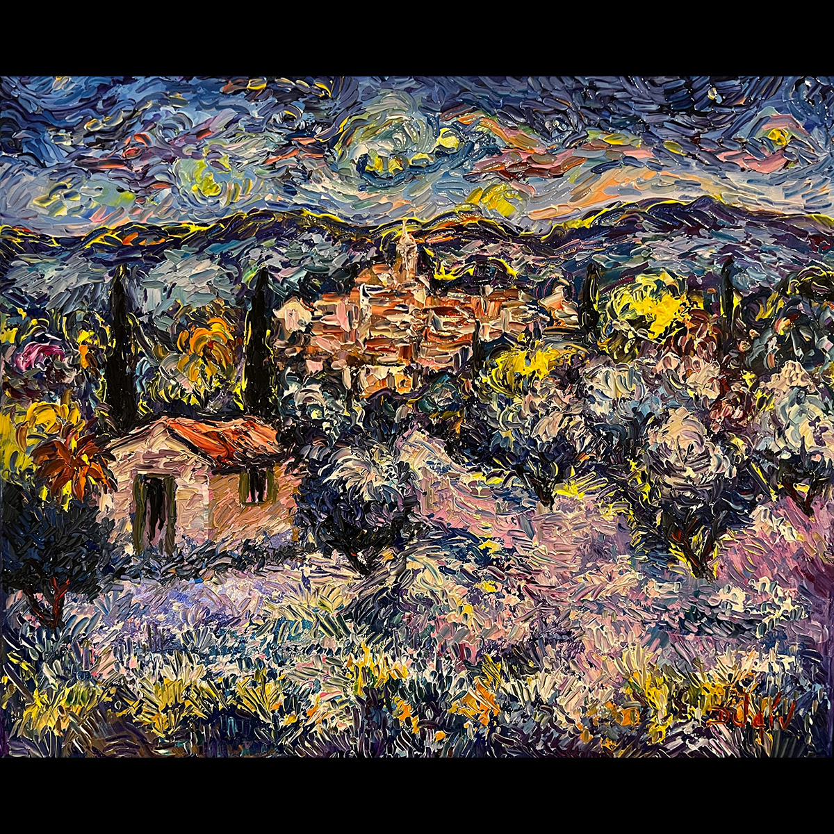 A St Paul de Vence 20'' x 24''