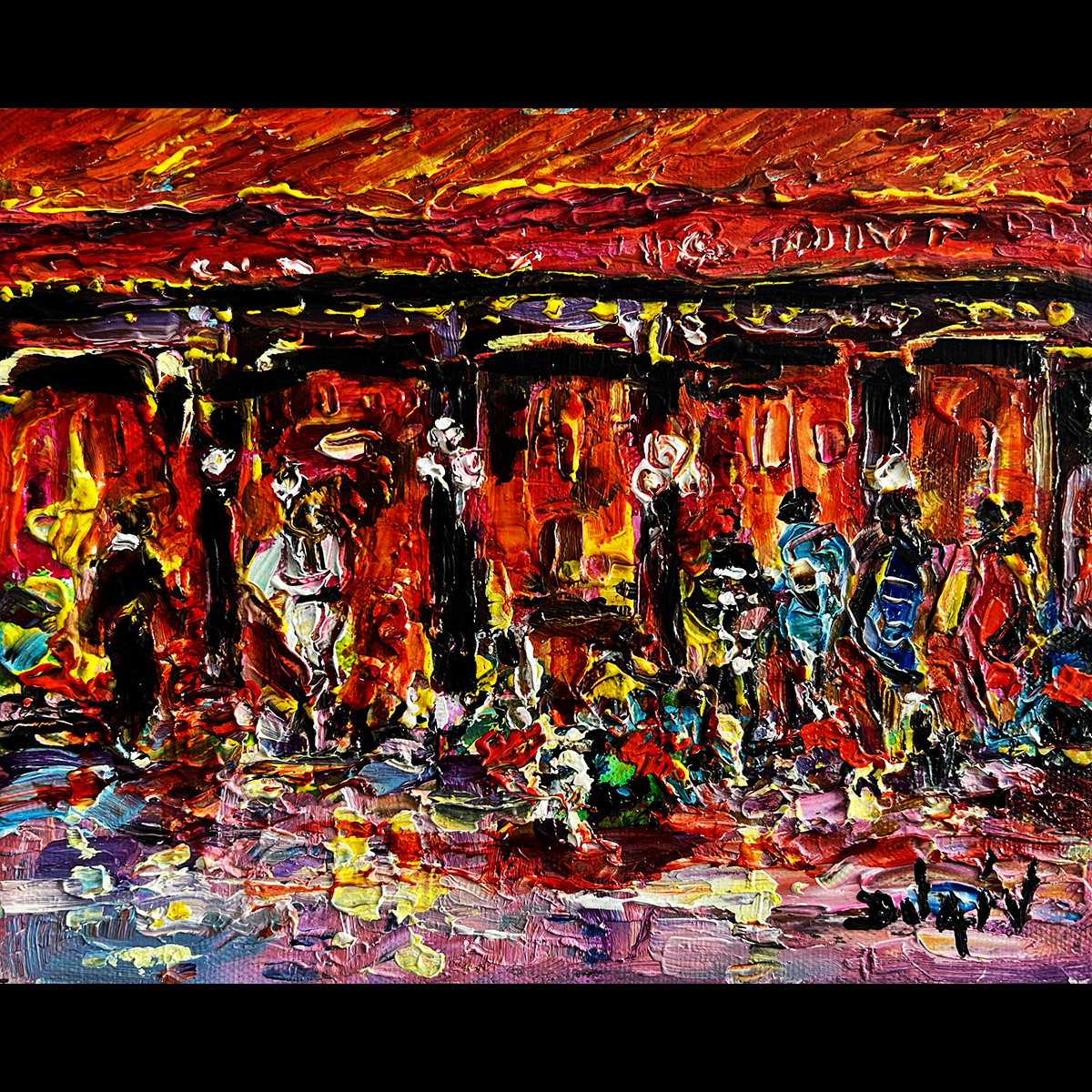 Dans La Boutique Rose 8'' x 10''
