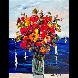 Fleurs sur Mer 10'' x 8''