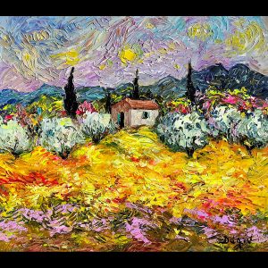 Jaune Soleil - 18'' x 21''