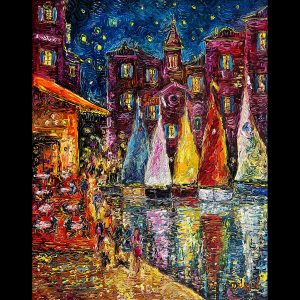 Nuit Cafe 28'' x 22''