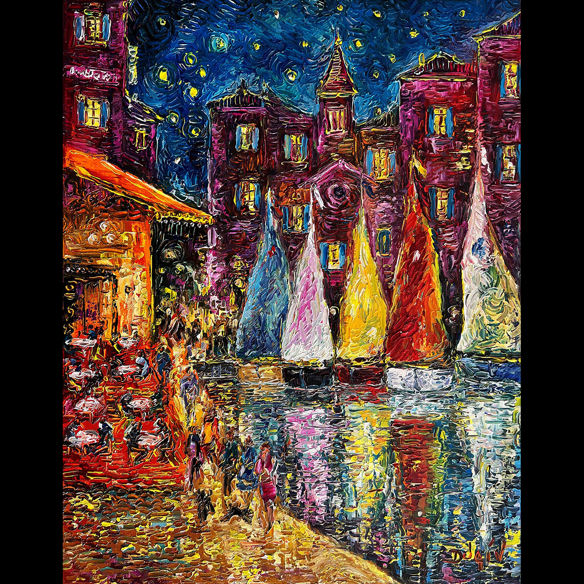 Nuit Cafe 28'' x 22''