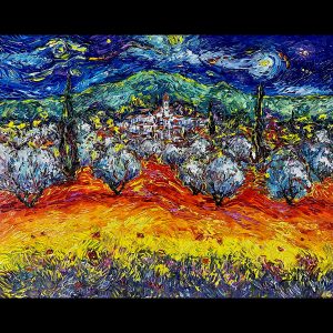 Van Gogh Gaiete 24'' x 30''