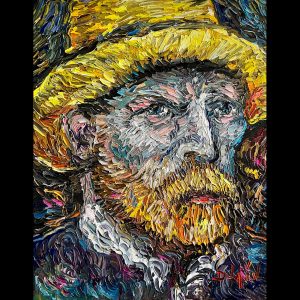 Van Gogh Hat 16'' x 13''