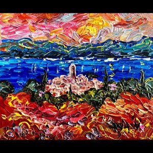 Village en Rose 8'' x 10''