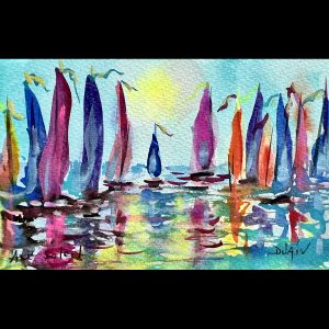Au Soleil <em>4.5'' x 7''</em>