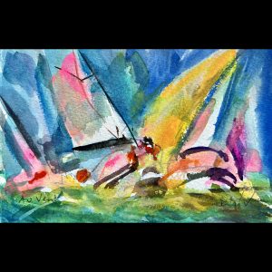 Au Vent Regate <em>4.5'' x 7''</em>