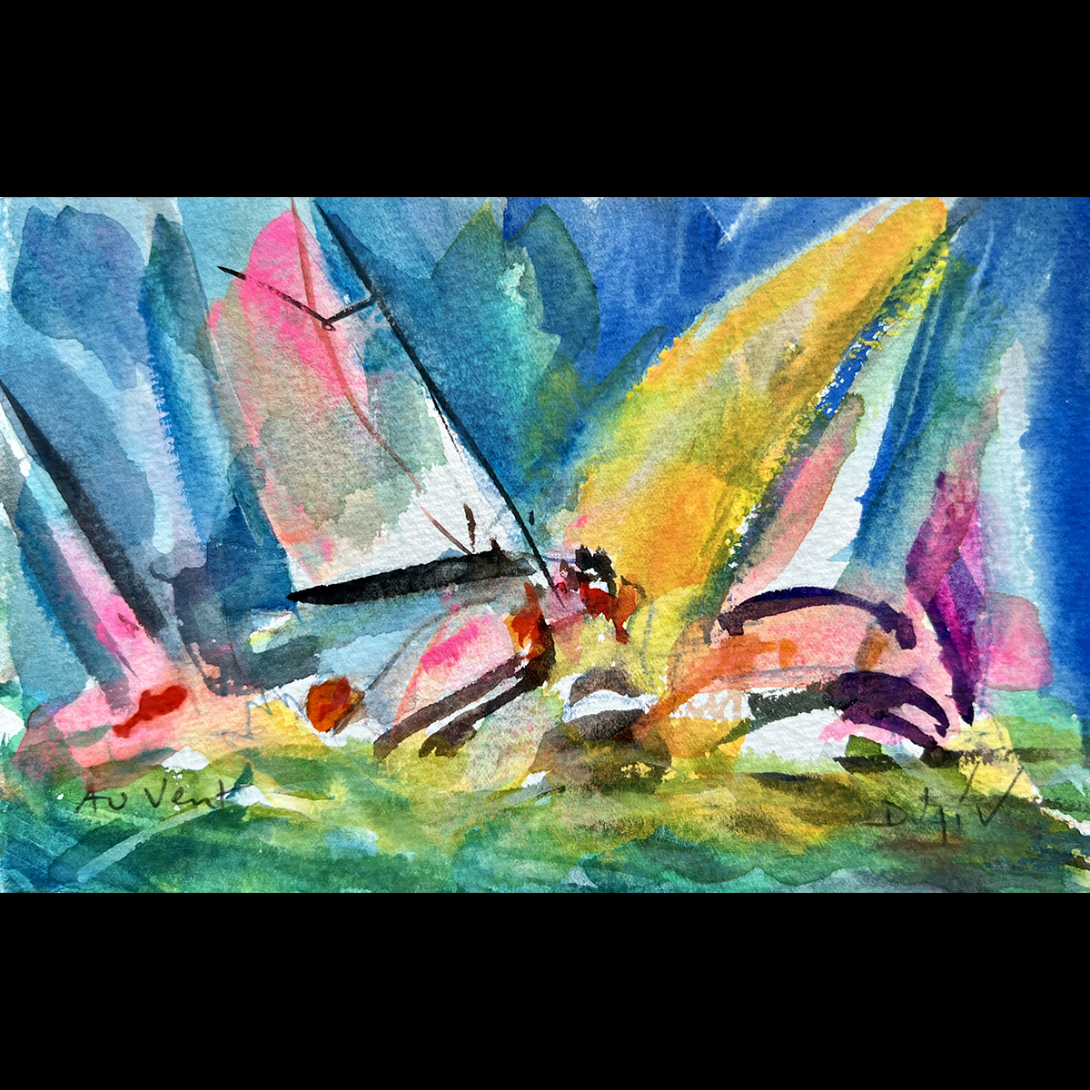 Au Vent Regate <em>4.5'' x 7''</em>