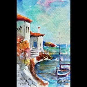 Bleu De Grece <em>7'' x 4.5''</em>