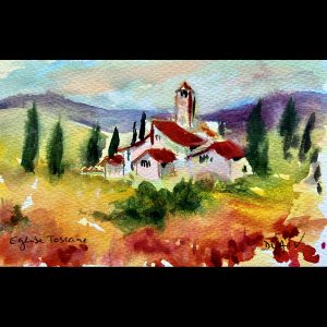 Eglise Toscane <em>4.5'' x 7''</em>