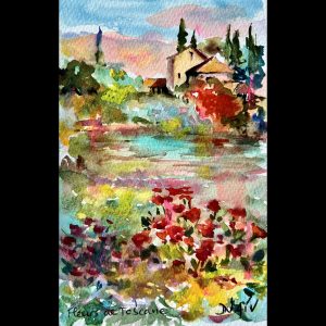 Fleurs De Toscane <em>7'' x 4.5''</em>