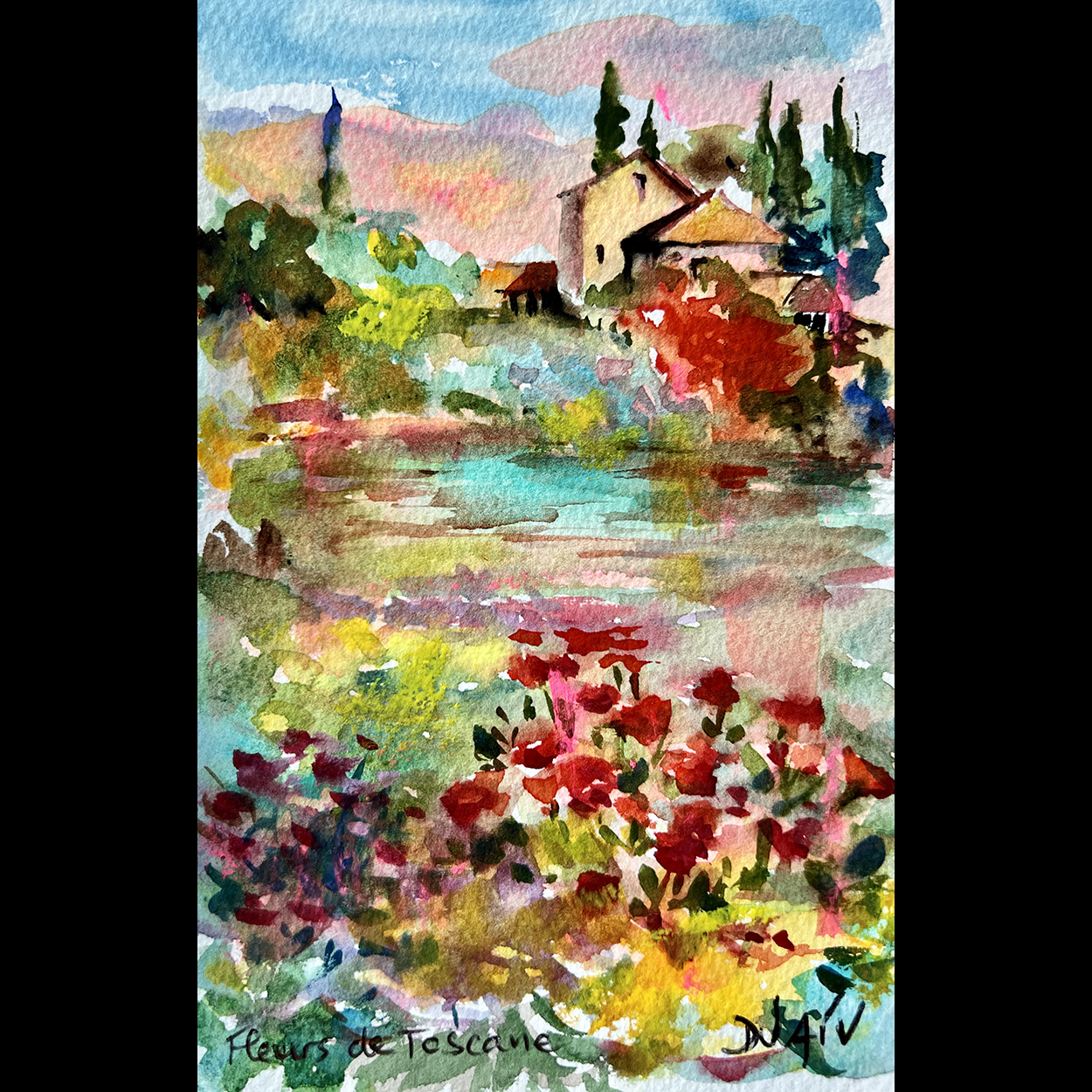 Fleurs De Toscane <em>7'' x 4.5''</em>