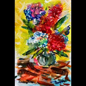 Hortancias <em>7'' x 4.5''</em>