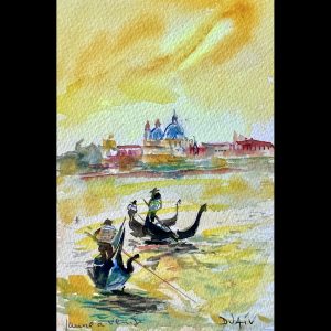 Jaune a Venise <em>7'' x 4.5''</em>
