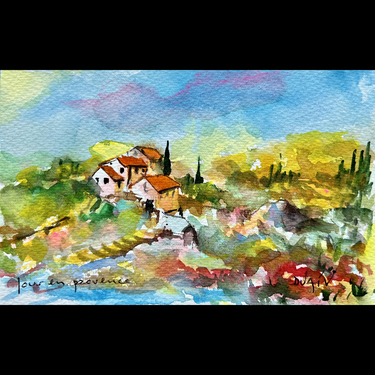 Jour En Provence <em>4.5'' x 7''</em>
