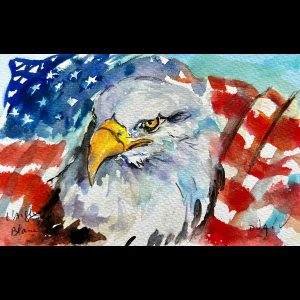 L'aigle Blanc <em>4.5'' x 7''</em>