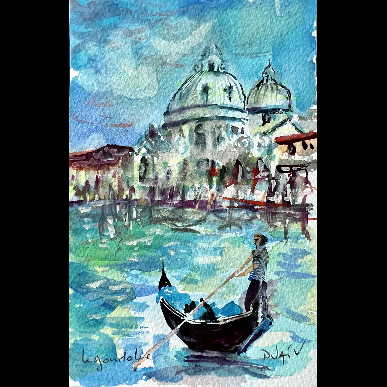 Le Gondoliers <em>7'' x 4.5''</em>
