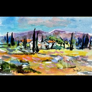 Les Alpilles <em>4.5'' x 7''</em>