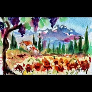 Les Grappes <em>4.5'' x 7''</em>
