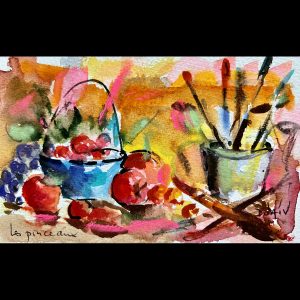 Les Pinceaux <em>4.5'' x 7''</em>