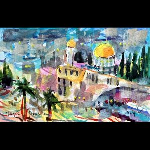 Magic Jerusalem <em>4.5'' x 7''</em>