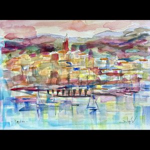 Menton 9'' x12''