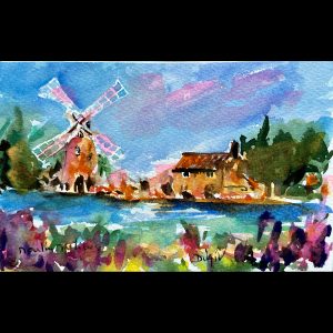 Moulin Tulipes <em>4.5'' x 7''</em>